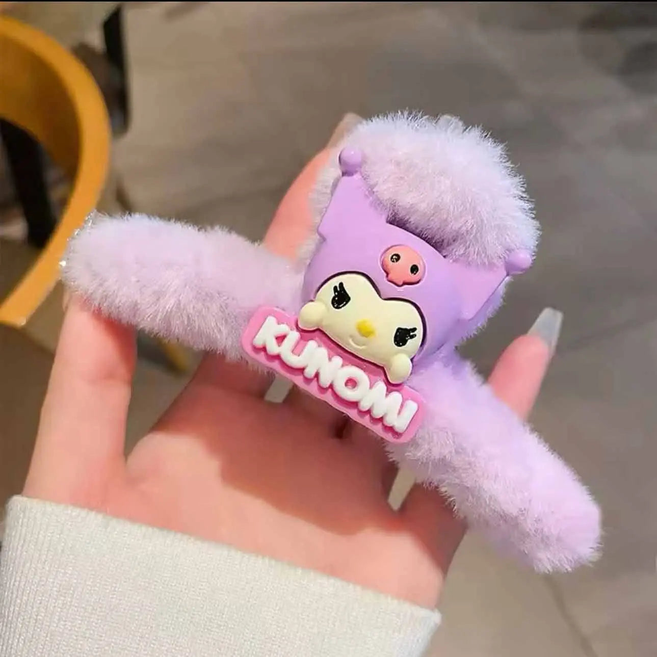 Pinces à cheveux SANRIO (fausse fourrure) Kawaika shop