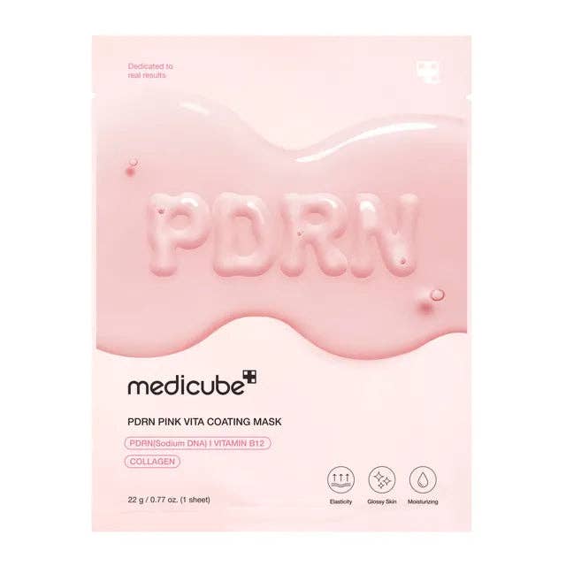 MEDICUBE Salmon DNA PDRN Pink Vita Coating mask
