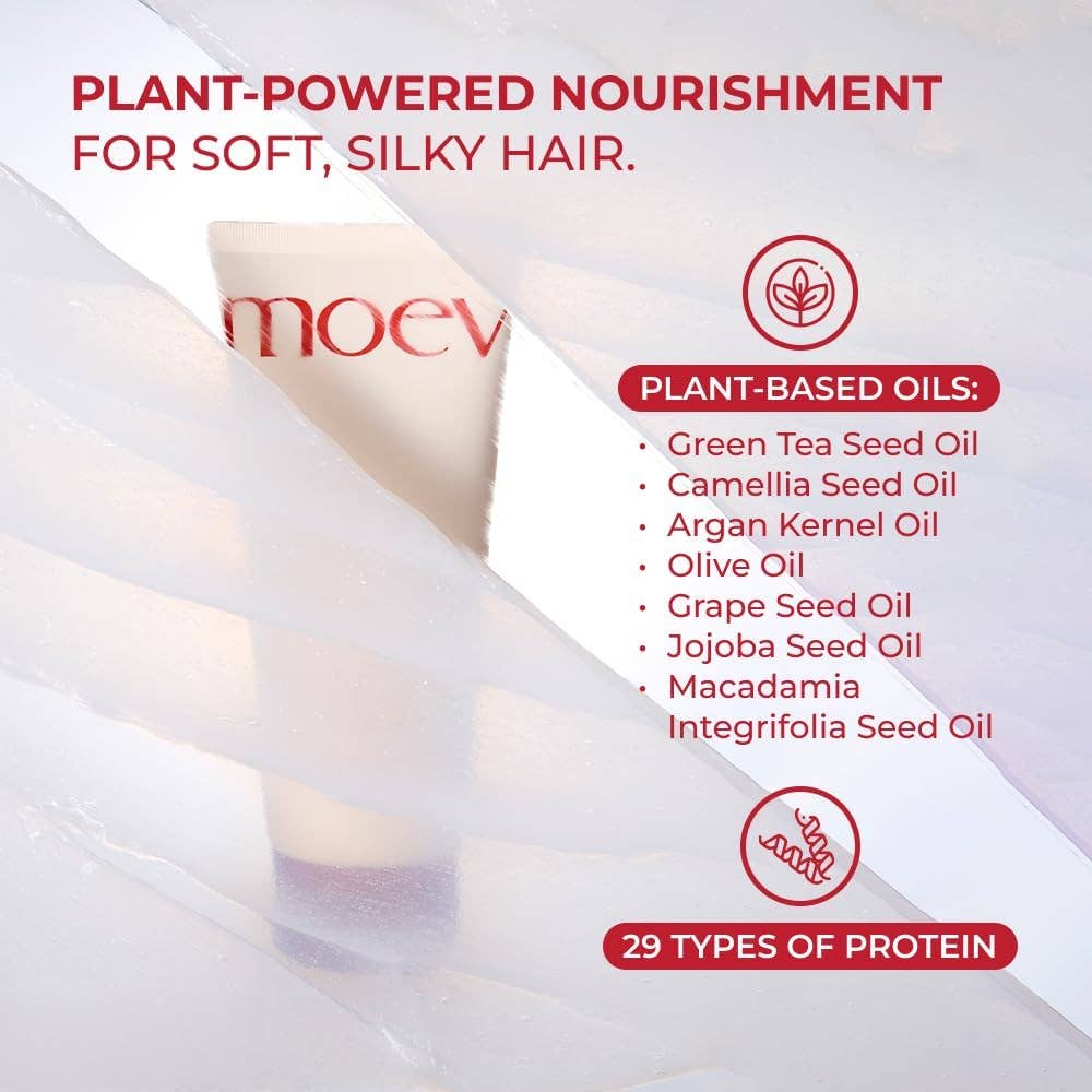 MOEV ANNURCATIN Masque de soin capillaire 200 ml 6,76 fl. oz Glowiss