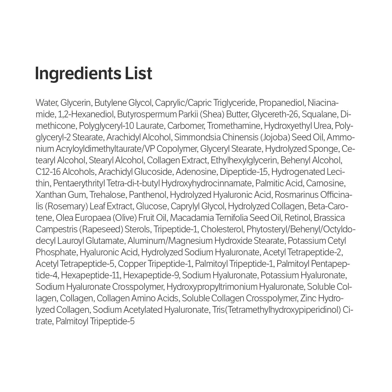 SUNGBOON EDITOR Crème en capsules au rétinol et collagène profond Glowiss