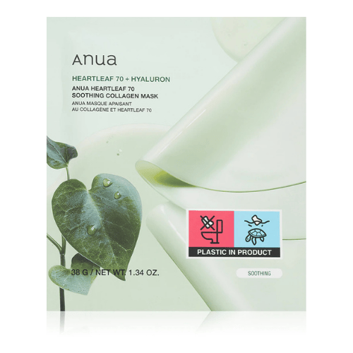 ANUA Heartleaf 70 Soothing Collagen Mask ANUA