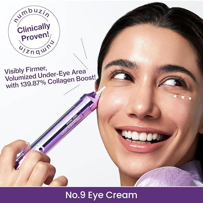 NUMBUZIN No.9 NAD+ Crème Volumisante pour les Yeux au Rétinol