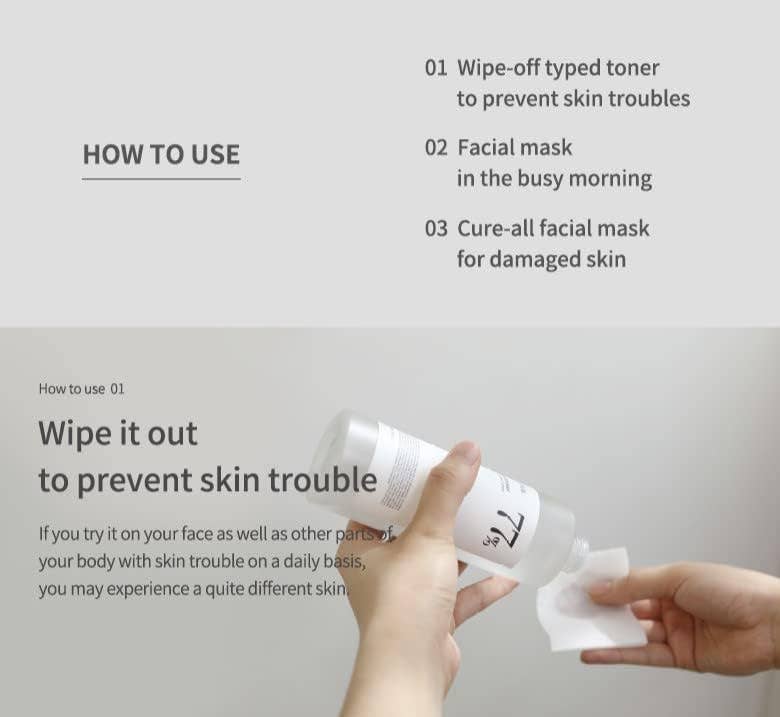 Tonique apaisant Anua Heartleaf 77 % Zavily