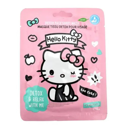 Hello Kitty, Masque Tissu, Eclat pour Visage, Kids, Enfant, Soin Visage, 25 ml Kawaika shop