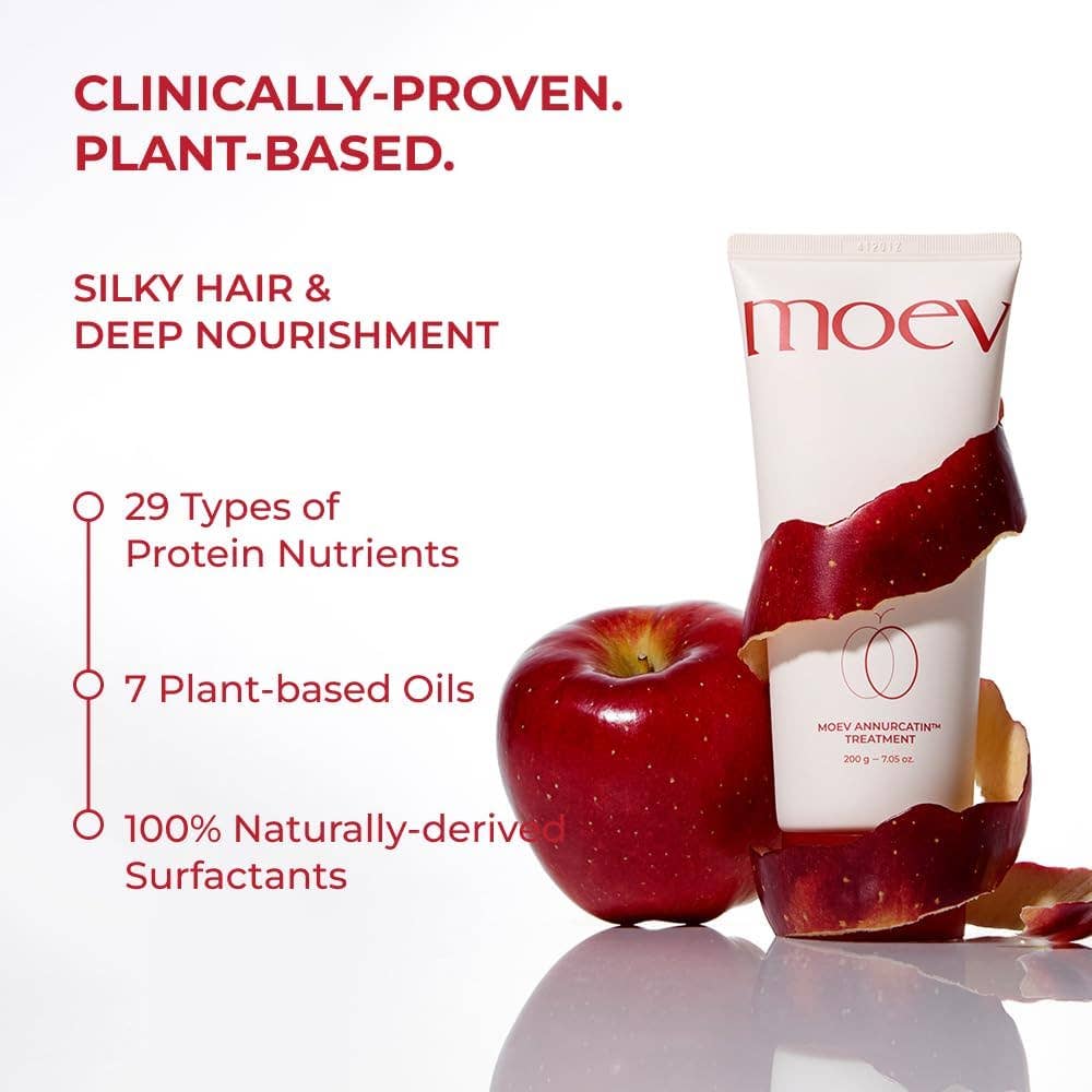 MOEV ANNURCATIN Masque de soin capillaire 200 ml 6,76 fl. oz Glowiss