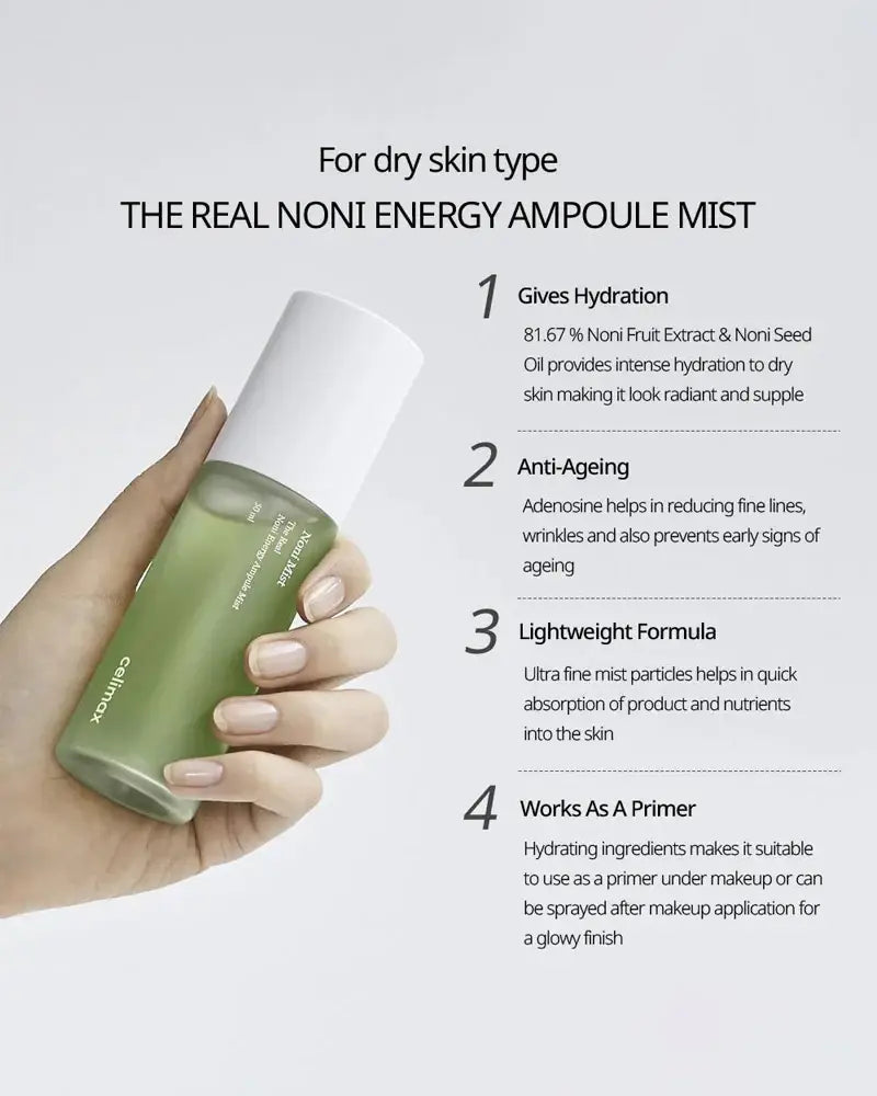 Celimax - La Vraie Brume d'Ampoule Énergisante au Noni Coastside Skin