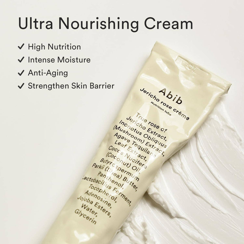 ABIB Crème Nutrition Jericho Rose Tube 75ml Glowiss