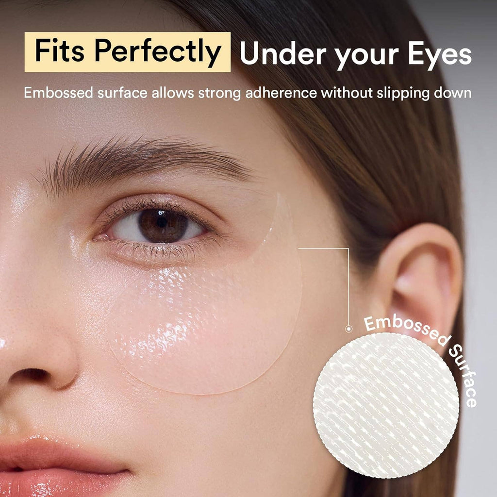 ABIB Patchs pour les yeux à la gelée de rose de Jéricho au collagène 60 patchs Glowiss