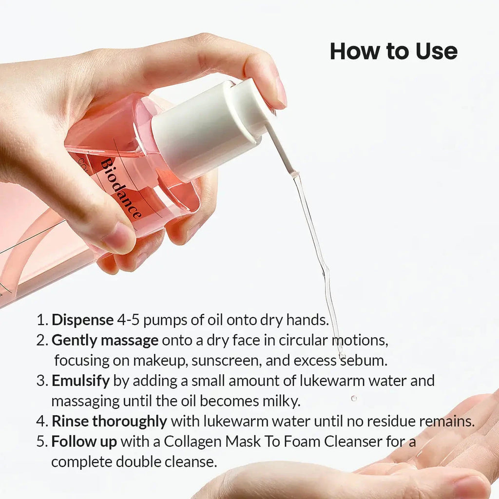 Huile Nettoyante au Collagène Biodance Coastside Skin