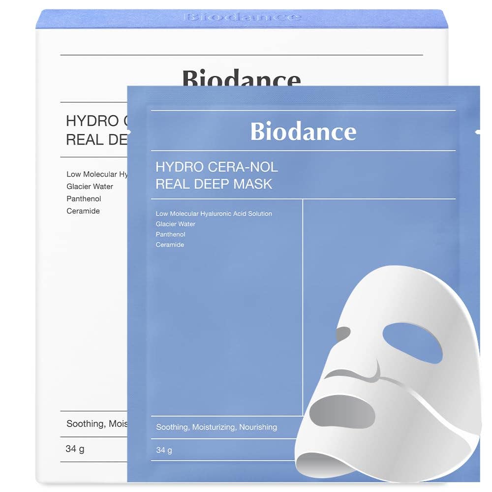 Masque de nuit Biodance Hydro Cera-nol Real Deep 1 unité Glowiss