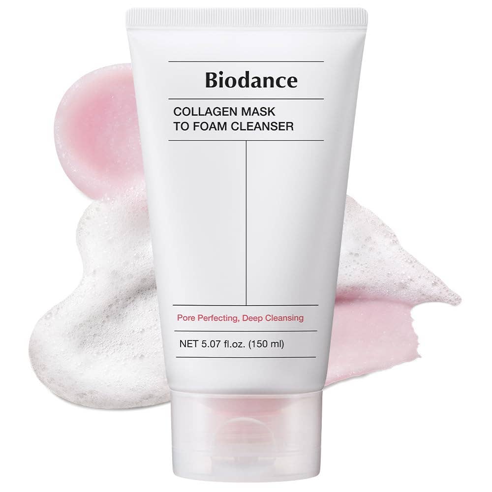 Nettoyant moussant au masque de collagène BIODANCE 150 ml (5,07 fl. oz.) Glowiss