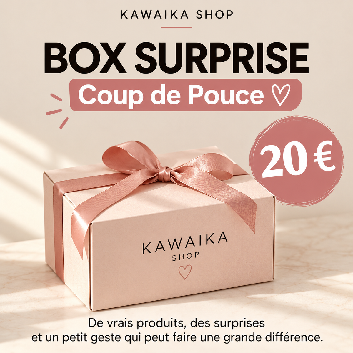 Box surprise coup de pouce Kawaika Kawaika shop