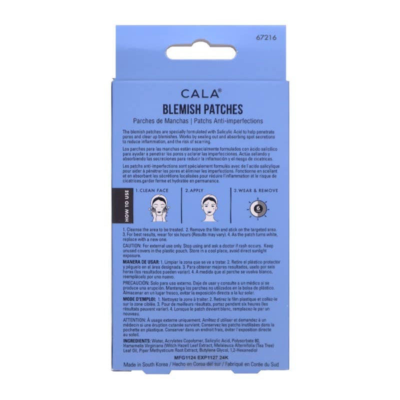 CALA 67216 Patches Purifiants Anti-Imperfections 30 - 6 pièces PINEAPPLE Beauty