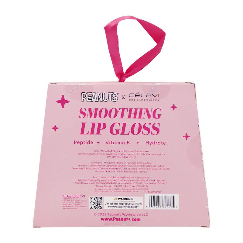 Celavi P60098 Peanuts Snoopy Gloss Lissant pour les Lèvres - 12 PINEAPPLE Beauty