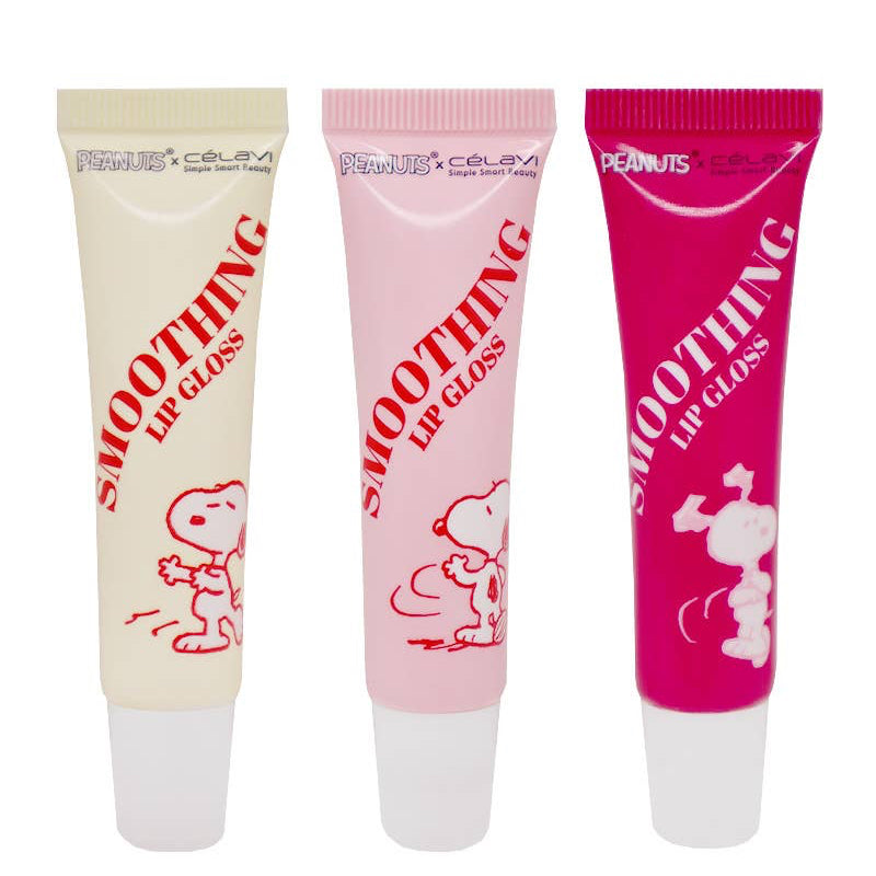 Celavi P60098 Peanuts Snoopy Gloss Lissant pour les Lèvres - 12 PINEAPPLE Beauty
