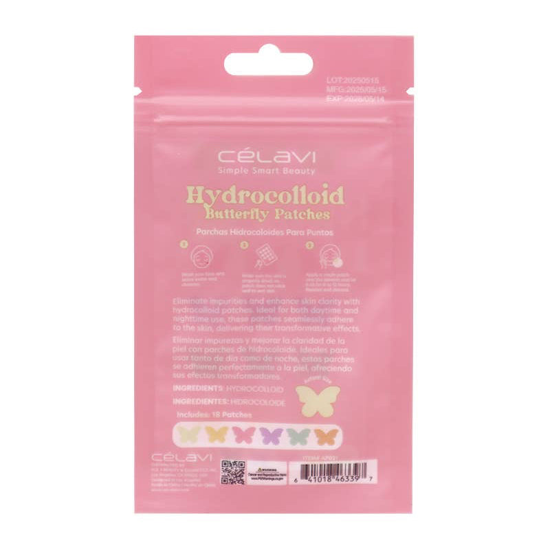Celavi AP021 18 pièces Patch anti-acné papillon hydrocolloïde -12 PINEAPPLE Beauty
