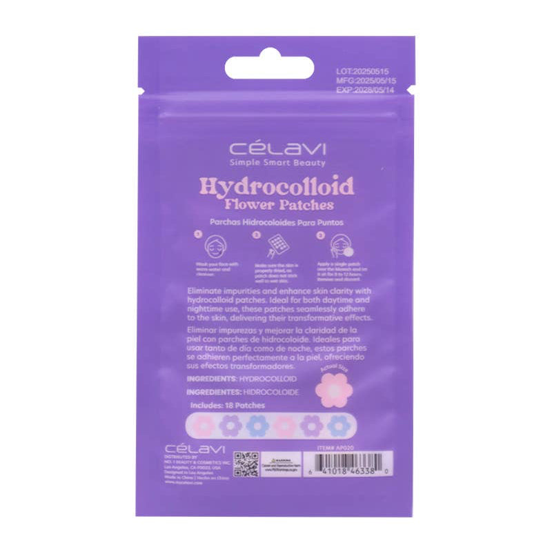 Celavi AP020 18 pièces Patchs Anti-Acné Hydrocolloïdes en Forme de Fleur - 12 PINEAPPLE Beauty