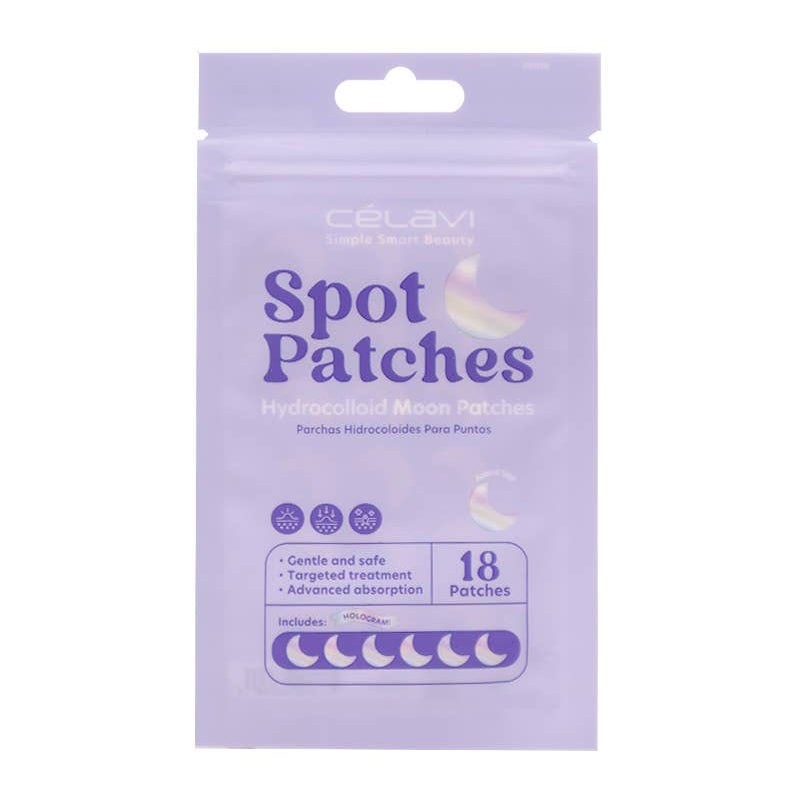 Celavi AP018 18 pièces de patchs anti-acné hydrocolloïdes en forme de lune - 12 PINEAPPLE Beauty
