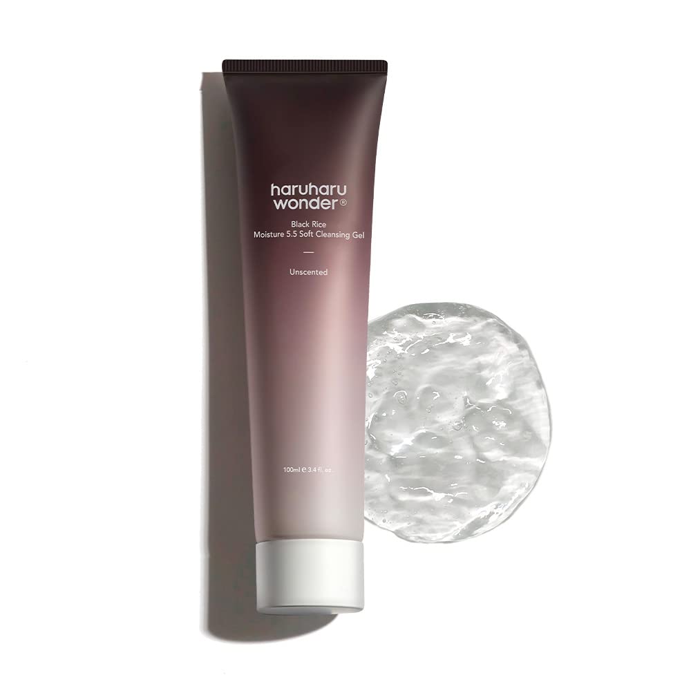 Gel nettoyant doux Haruharu WONDER Black Rice Moisture 5.5 Zavily