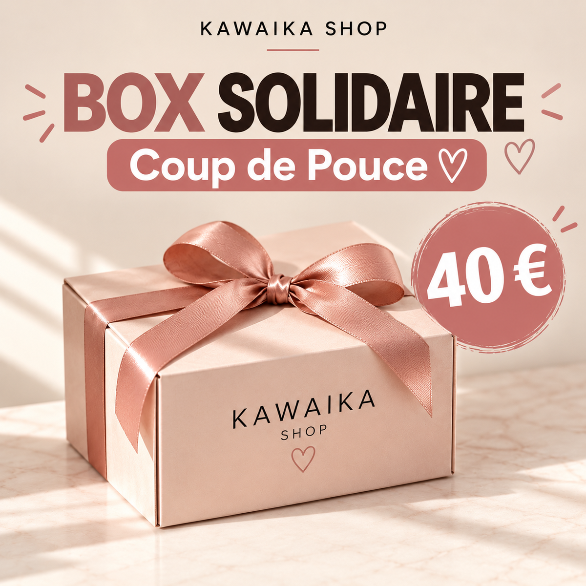 BOX SOLIDAIRE 40€ Kawaika shop