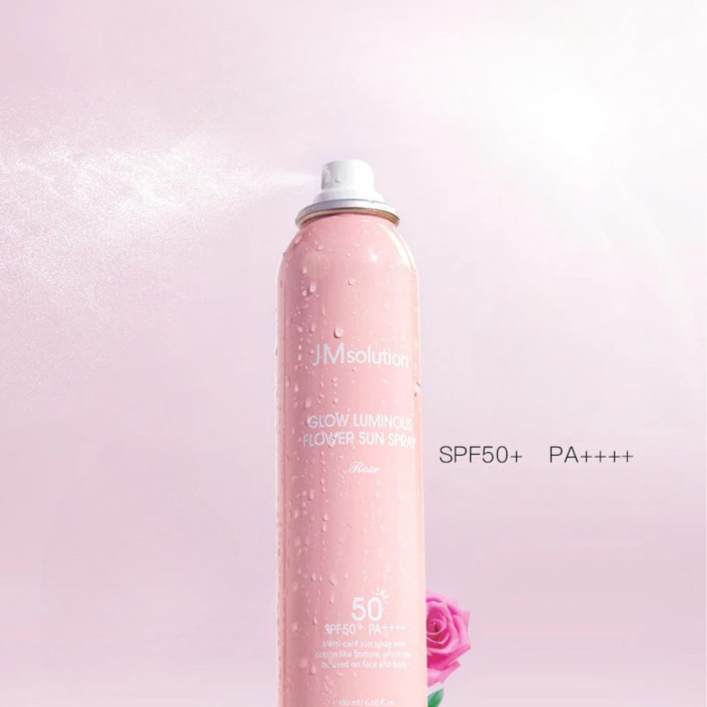 JM SOLUTION Glow Luminous Flower SunSpray SPF50+PA++++ 180 ml Glowiss