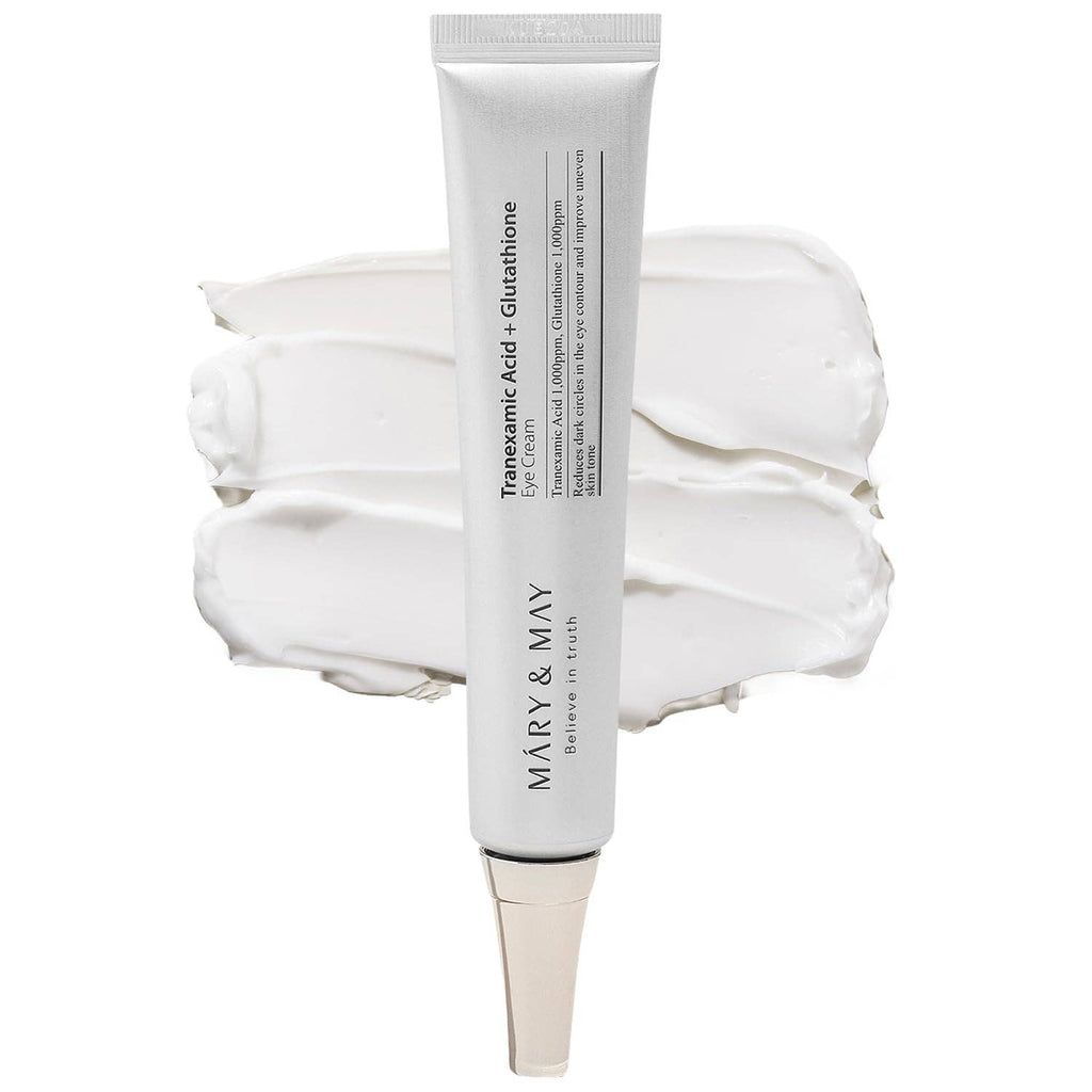 Crème Contour des Yeux Mary & May à l'Acide Tranexamique + Glutathion (30g) Coastside Skin