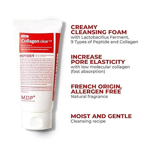 MDP LACTO COLLAGEN CLAIR 2.0, 4,05 fl.oz, 120 ml LADAMER, OSHINCHAE,MEDI-PEEL(MDP+)