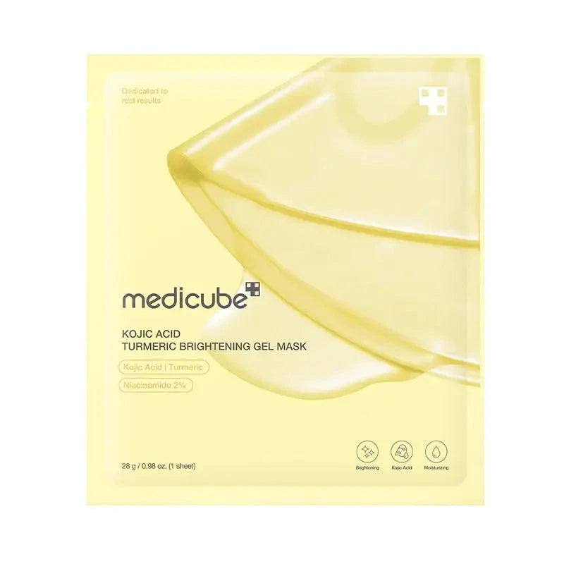 Masque Hydrogel à l'Acide Kojic et Curcuma de Medicube Coastside Skin