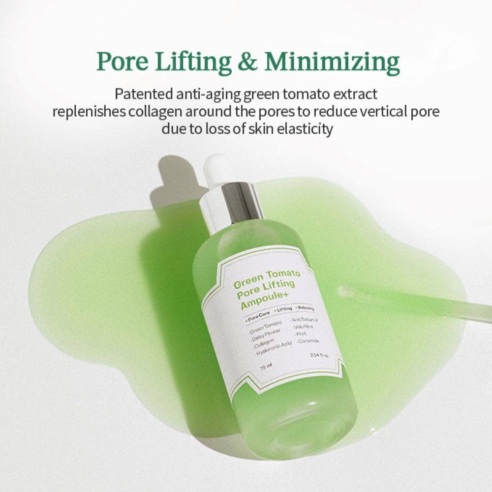 SUNGBOON EDITOR Ampoule Lifting Pores à la Tomate Verte 30ml Glowiss