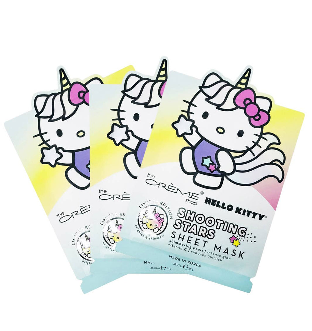 Masque en feuille [Hello Kitty] - Étoiles filantes My Wholesale Fashion