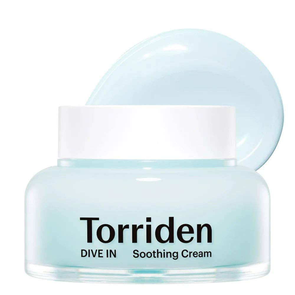 Torriden DIVE-IN Crème apaisante à l'acide hyaluronique à faible poids moléculaire 100 ml Glowiss