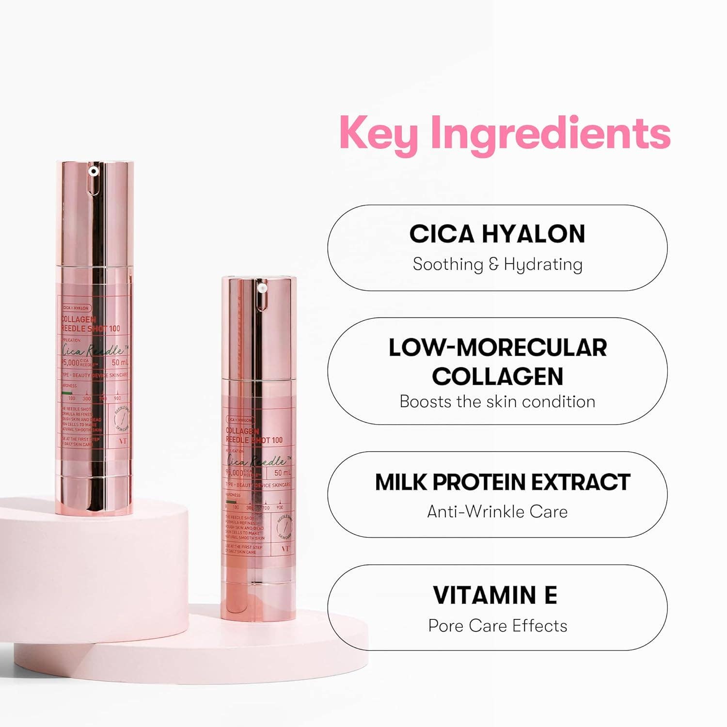VT COSMETICS Collagen Reedle Shot 100 1,69 Fl Oz (50 ml) Glowiss
