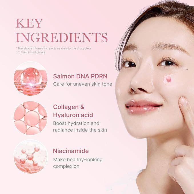 MEDICUBE Crème en Capsules de Collagène Rose à l'ADN de Saumon PDRN 55g 1,94 oz Glowiss