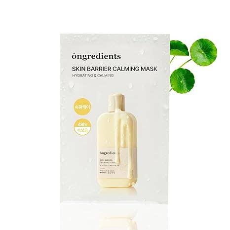 ONGREDIENTS Masque Apaisant Barrière Cutanée 6 Feuilles Glowiss