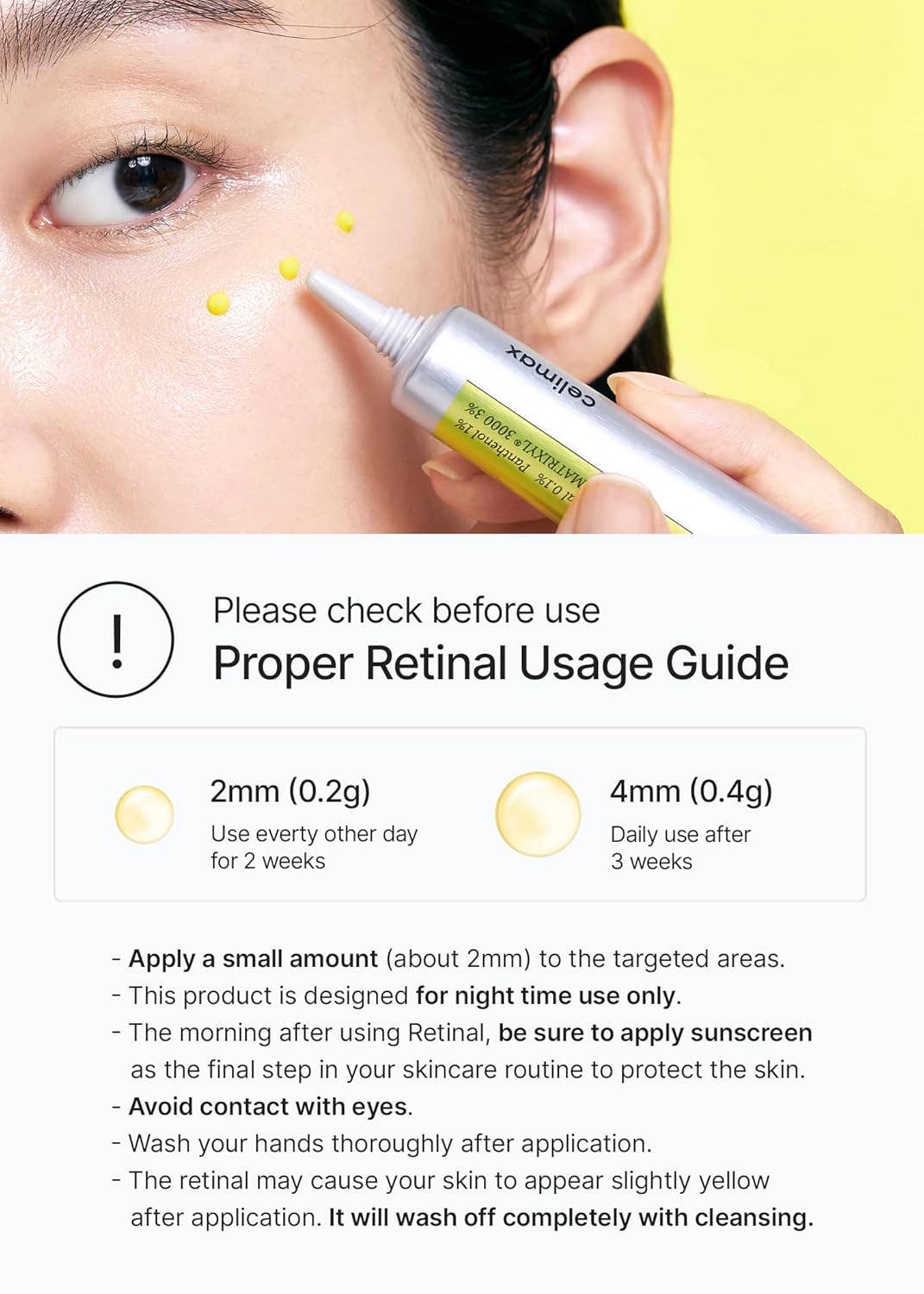 CELIMAX The Vita A Retinal Shot Booster Raffermissant 15 ml Glowiss
