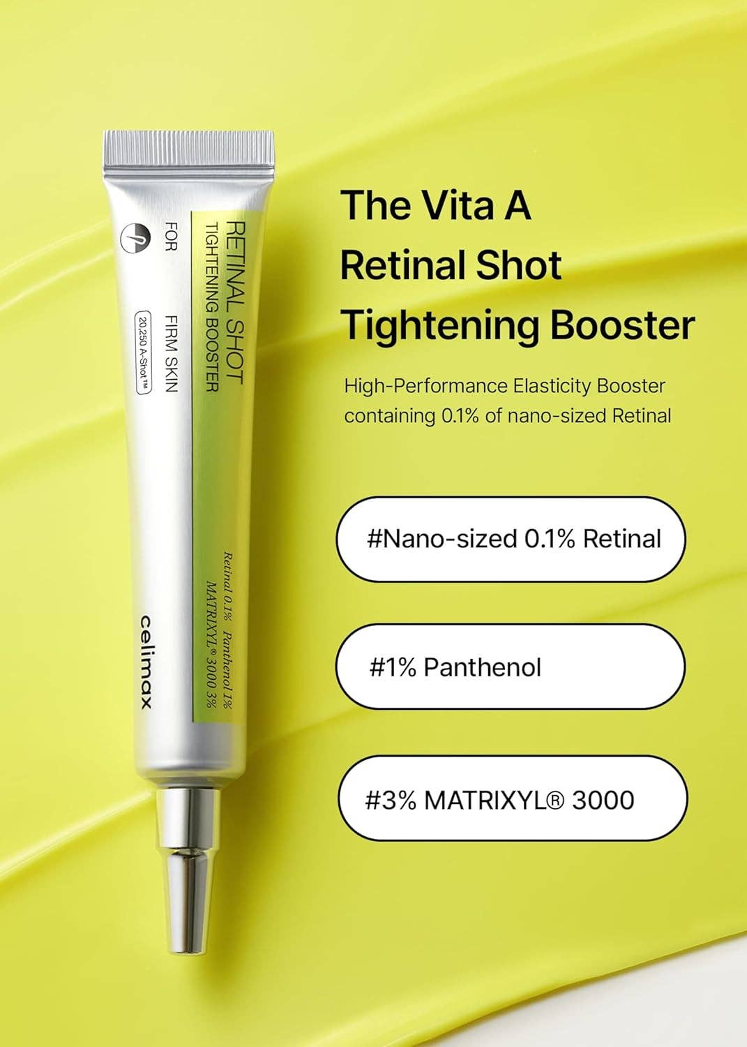 CELIMAX The Vita A Retinal Shot Booster Raffermissant 15 ml Glowiss