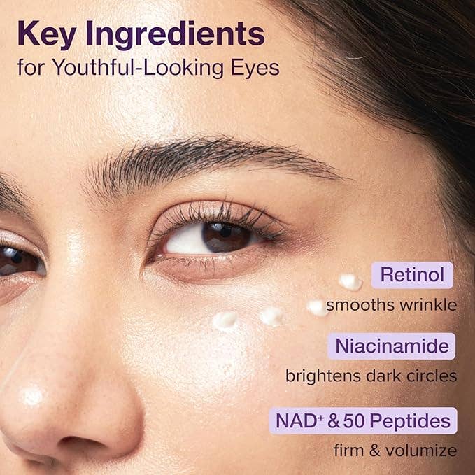 NUMBUZIN No.9 NAD+ Crème Volumisante pour les Yeux au Rétinol