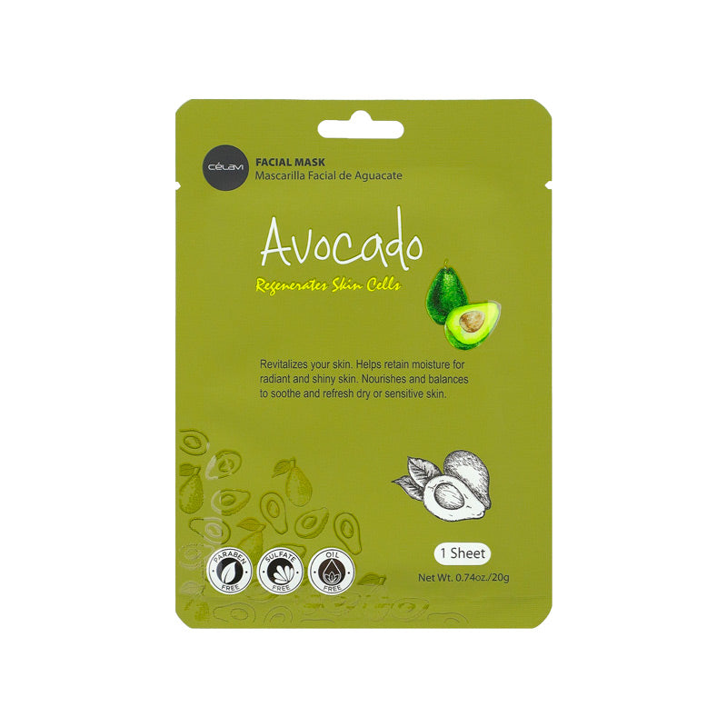 CELAVI Masque Tissu Avocat CELAVI