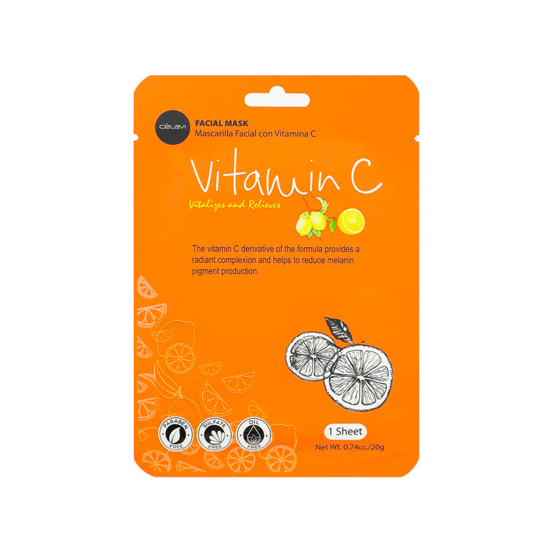 CELAVI Masque Tissu Vitamine C CELAVI