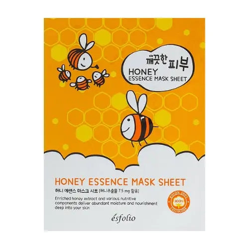 Masque à l'extrait de miel Pure Skin Honey Essence Mask Sheet Kawaika shop