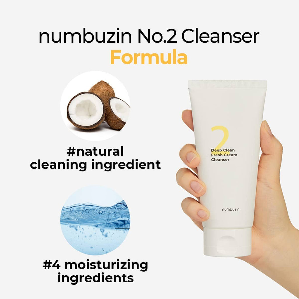 NUMBUZIN N°2 Mousse Nettoyante 120 ml 4,05 fl. oz. Glowiss
