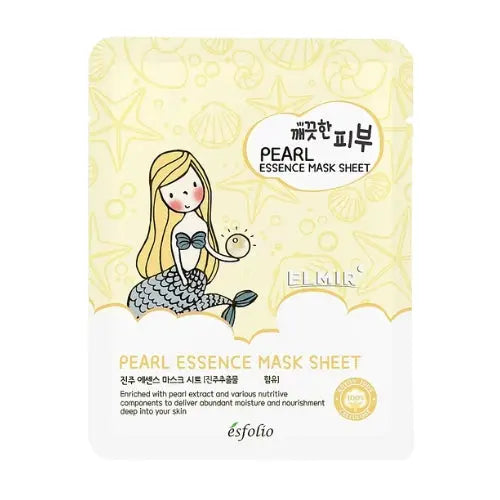 Masque Esfolio aux extraits des perles Pure Skin Pearl Essence Mask Sheet Kawaika shop