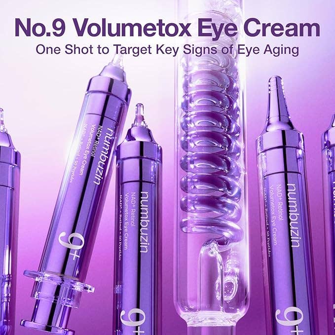 NUMBUZIN No.9 NAD+ Crème Volumisante pour les Yeux au Rétinol