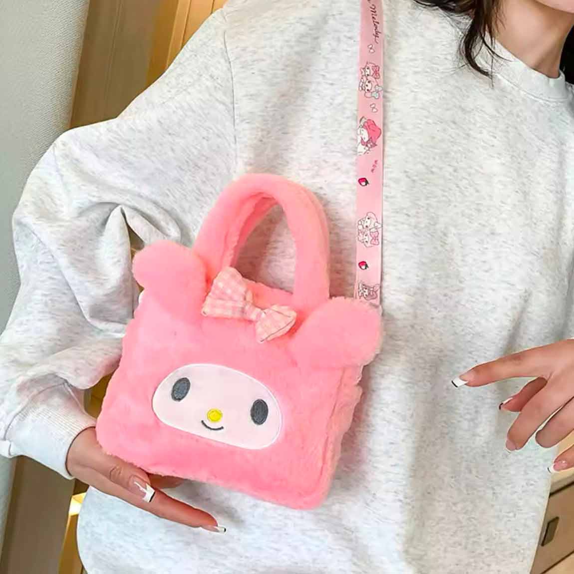 Sac à bandoulière (fausse fourrure) Kawaika shop