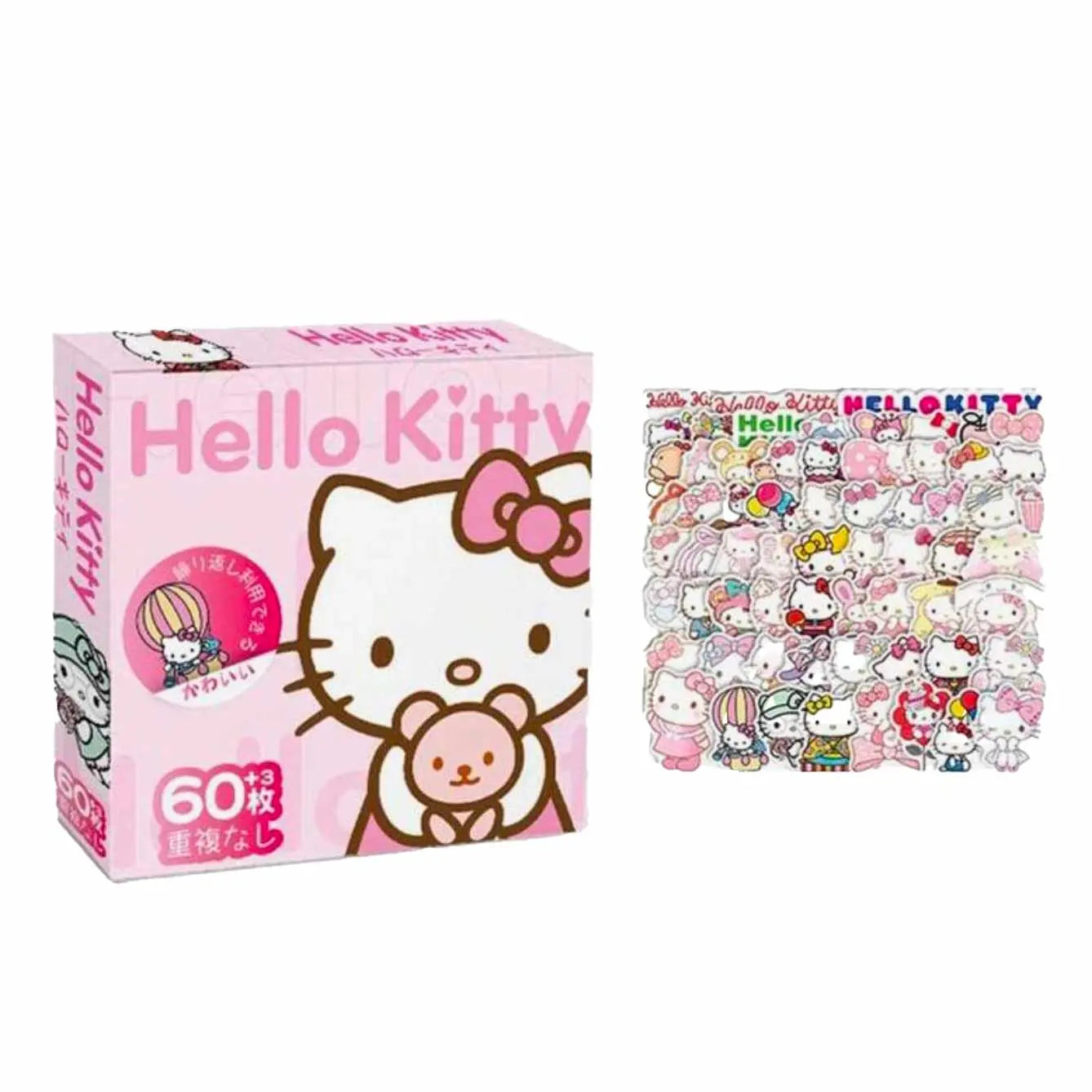 Stickers (lot de 60 pièces) Kawaika shop